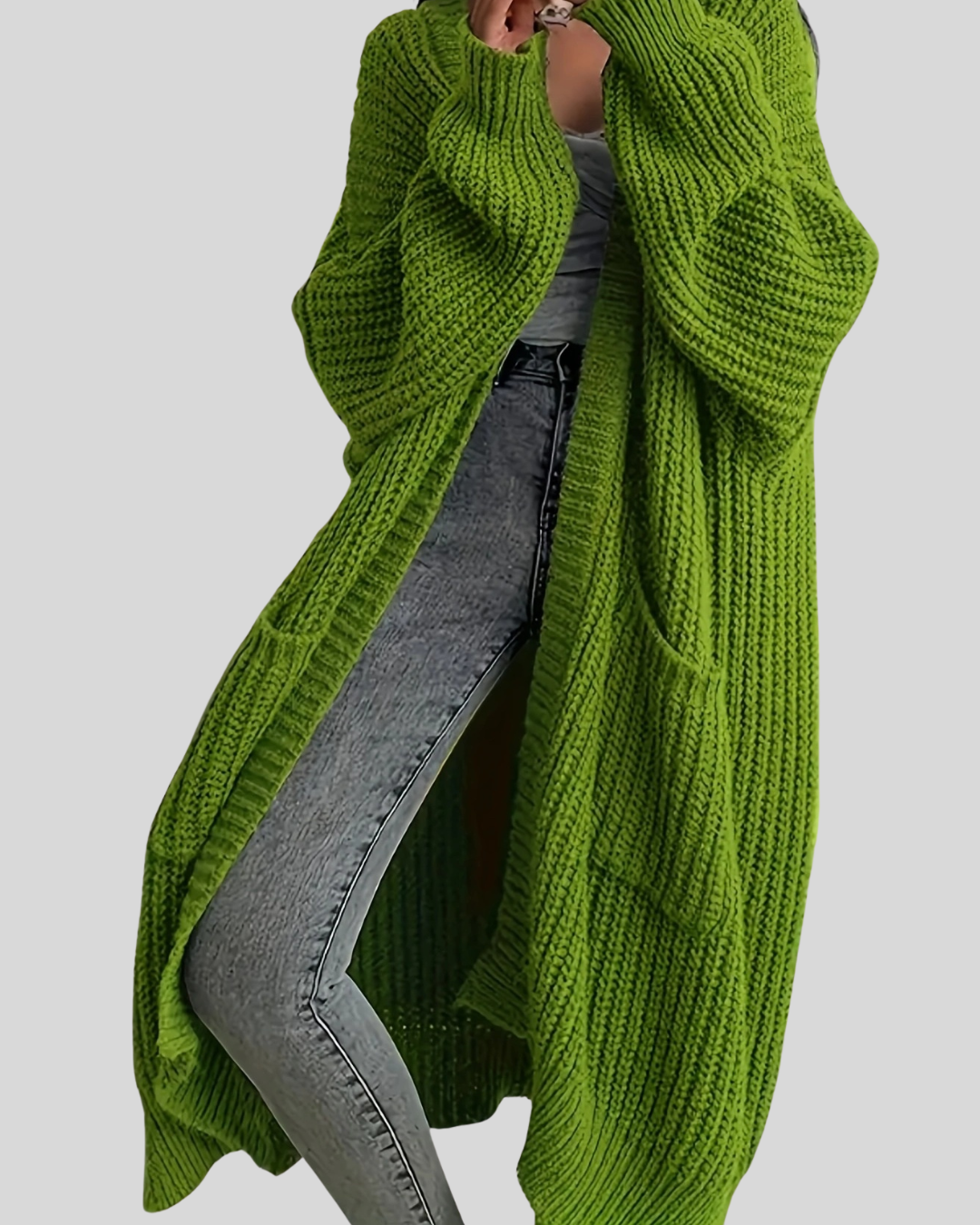 Stilla | Lang Elegant Cardigan