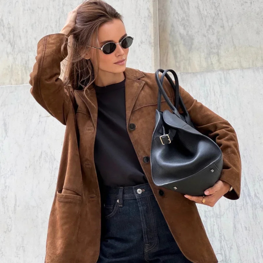 Stilla | Dameblazer Med Revers