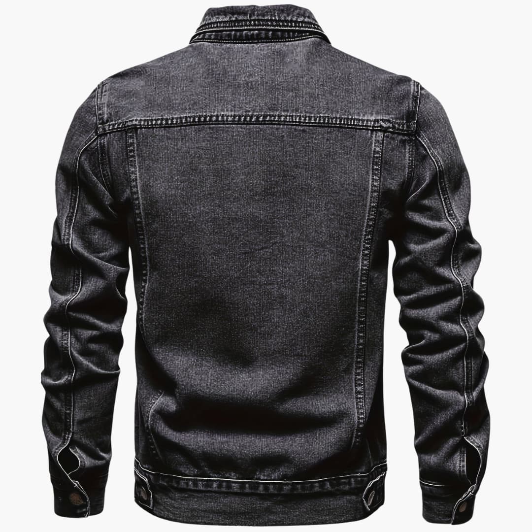 Stilla | Slim-Fit Fritids-Denimjakke til Mænd
