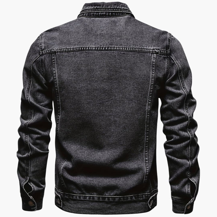 Stilla | Slim-Fit Fritids-Denimjakke til Mænd