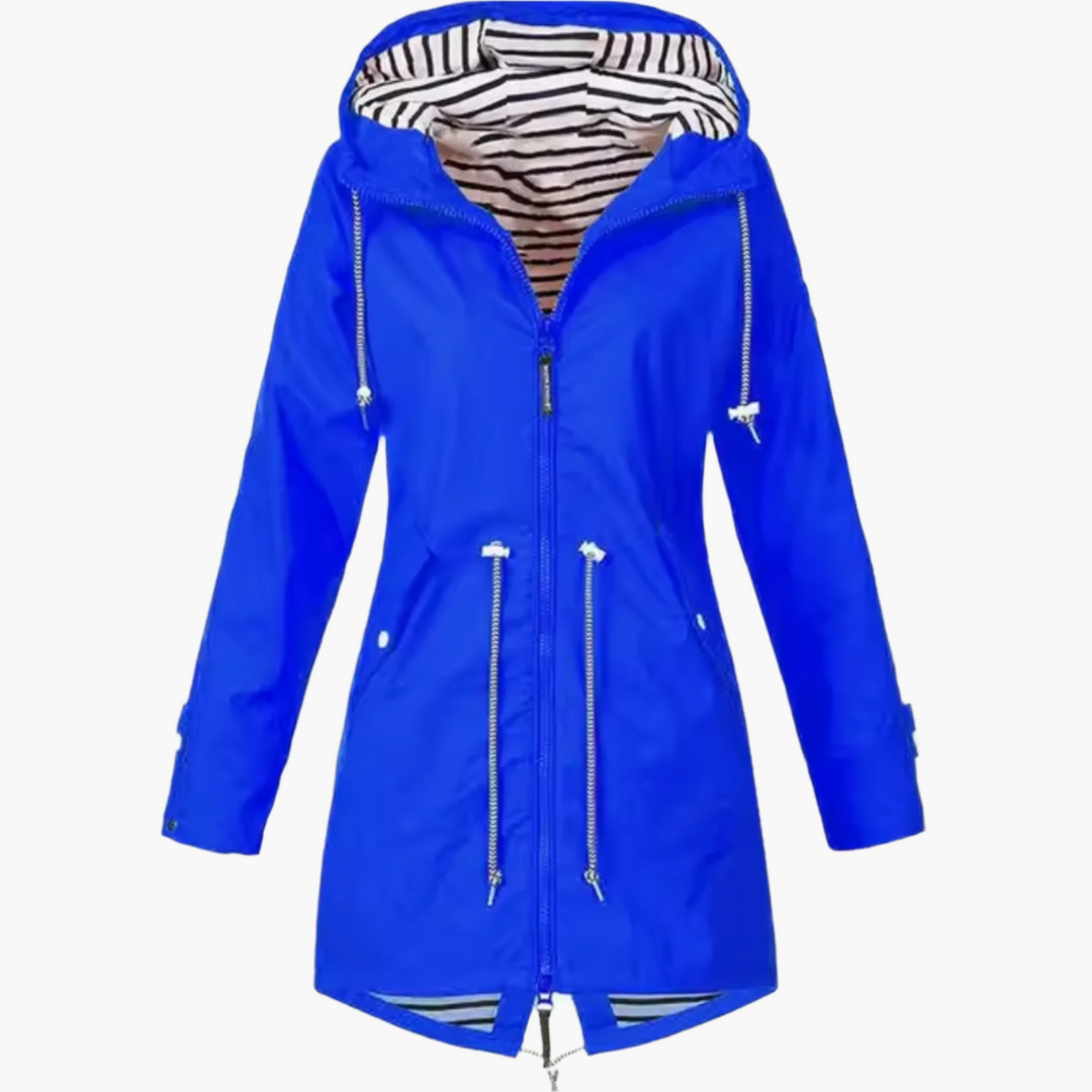 Stilla | Regnjakke Outdoor Windbreaker med Hætte - Vandtæt Overgangsjakke til Fritid & Rejser