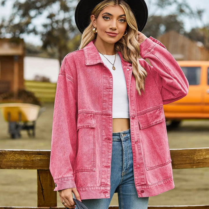 Stilla | Denimcharm Klassisk Vintage Denim Jakke til Dame
