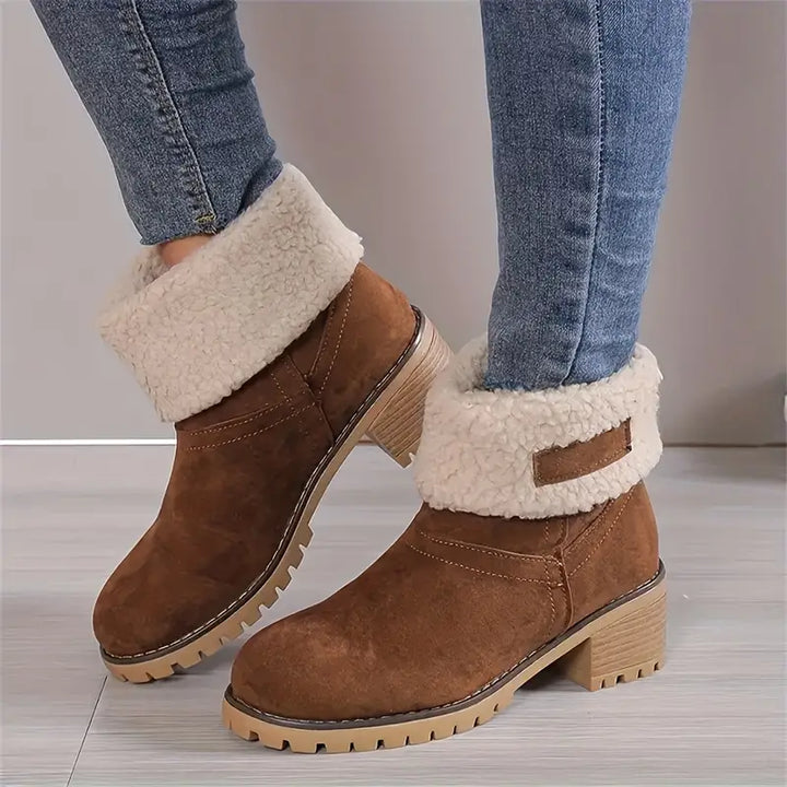 Stilla FORESTED WINTER PLATFORM ANKLE BOOT