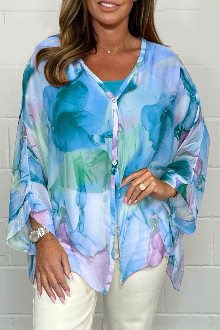 Stilla | Etisk Chiffonbluse