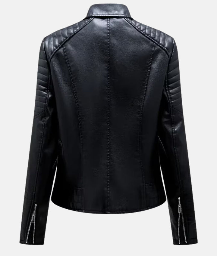 Skovae | Dame Gul Motorcykeljakke til et Modigt Udsagn