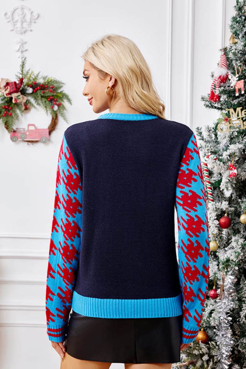 Stilla | Lækre julesokker broderi striktrøje