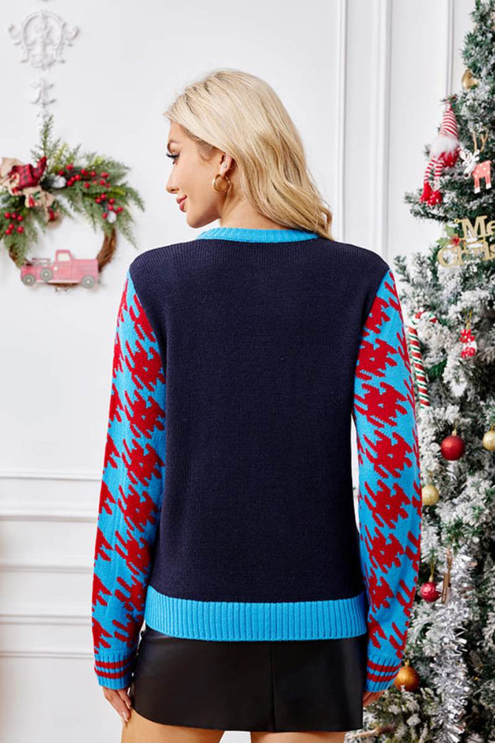 Stilla | Lækre julesokker broderi striktrøje