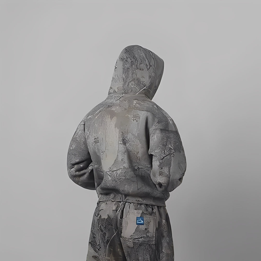 Stilla | Behagelig Camouflagemønster-Hoodie