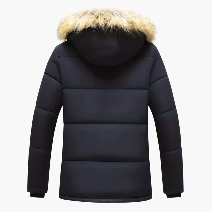 Stilla | Fleece-Hoodie med Lynlås til Herrer