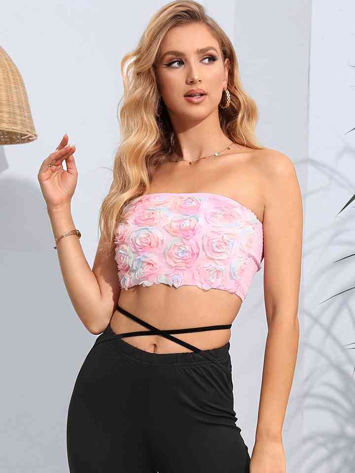 Stilla | Detaljeret Cropped Tube Top