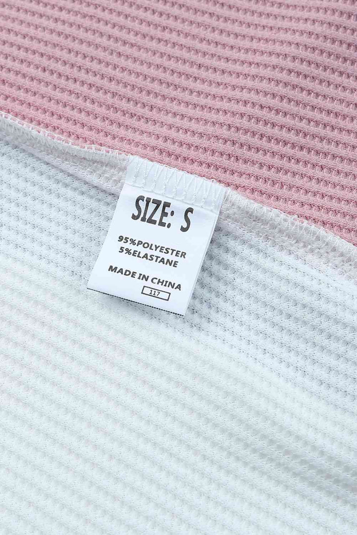 Stilla | Stribet Vaffelstrik Uden Ærmer Tank