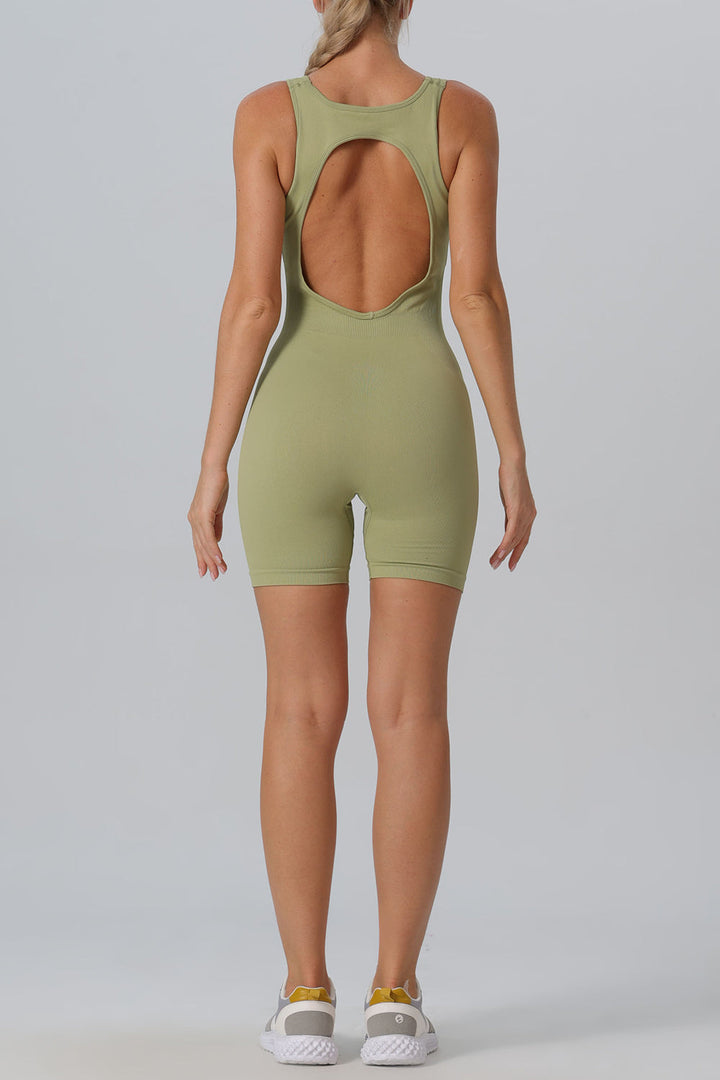 Stilla | Scoop Neck Aktiv Jumpsuit