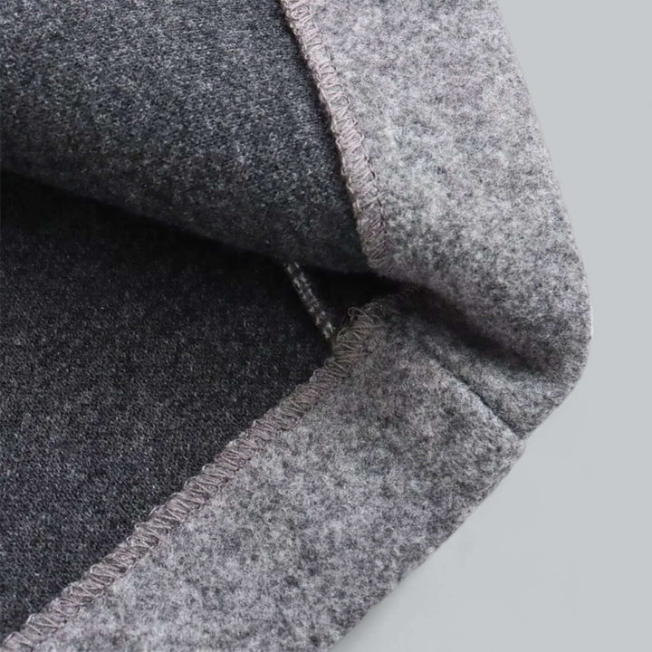 Stilla | Dame Hoodie Lang Trenchcoat