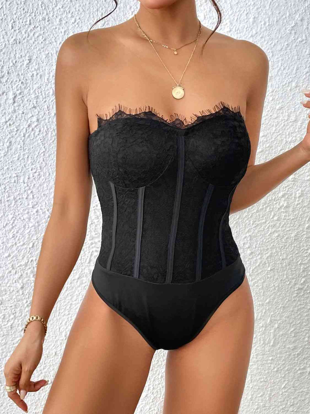 Stilla | Sweetheart Neck Bodysuit