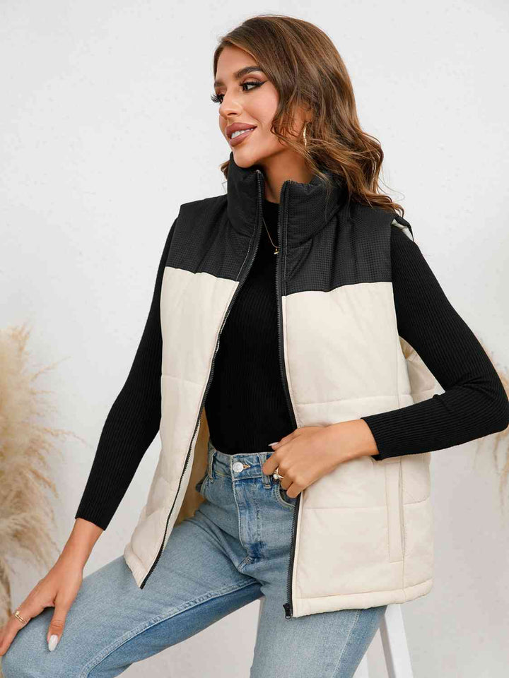 Stilla | Tone Zip-up Vest