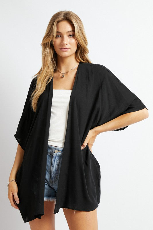 Stilla | Solid Kimono Cardigan