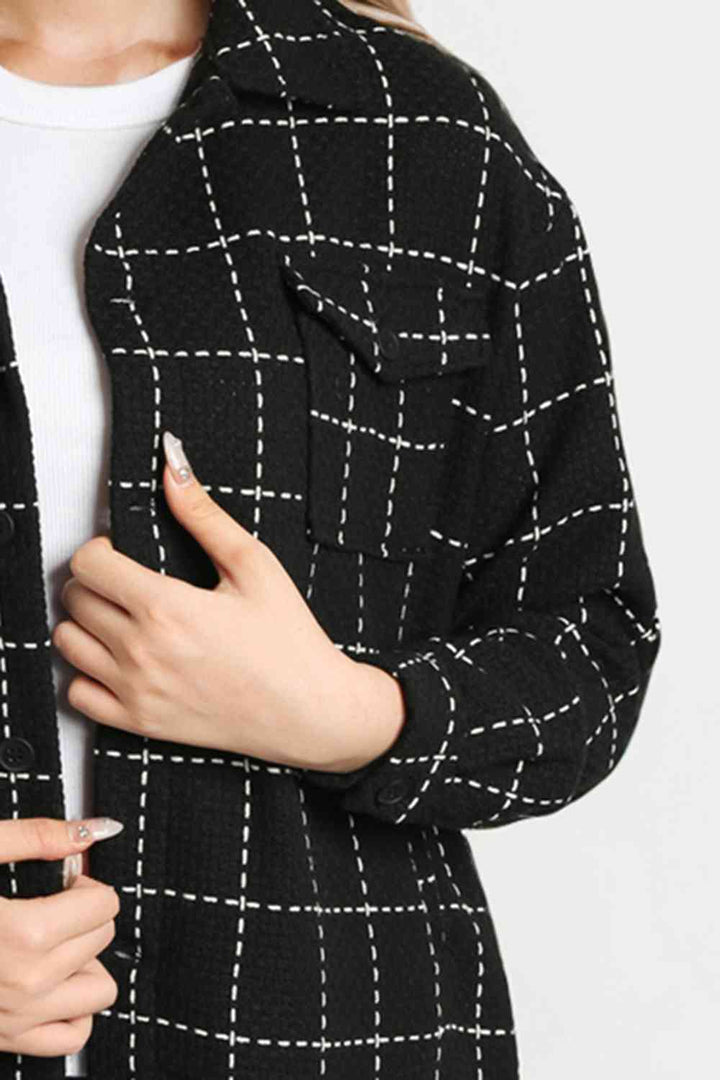 Stilla | Raw Hem Jacket Med Lommer