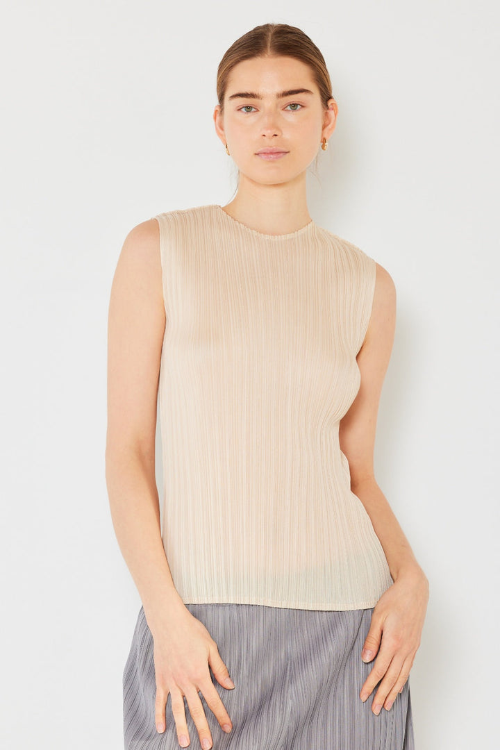 Stilla | West Swim Plisseret Uden Ærmer Crewneck Tank