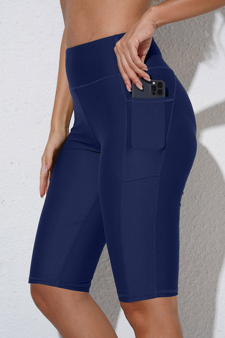 Stilla | Størrelse Swim Biker Shorts Med Lommer