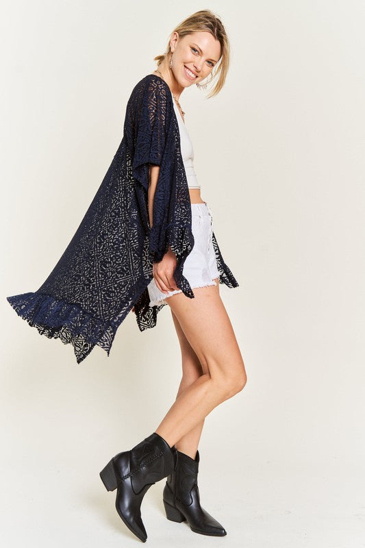 Stilla | Over Size Ruffle Kimono