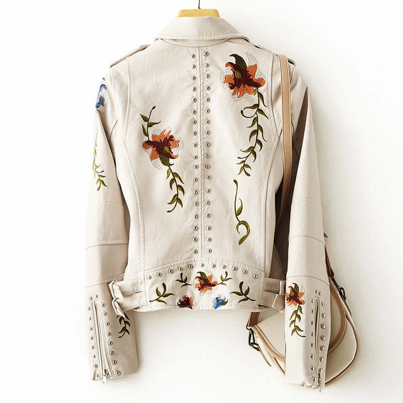 Stilla | Dame Retro Blomster Mønster Jakke