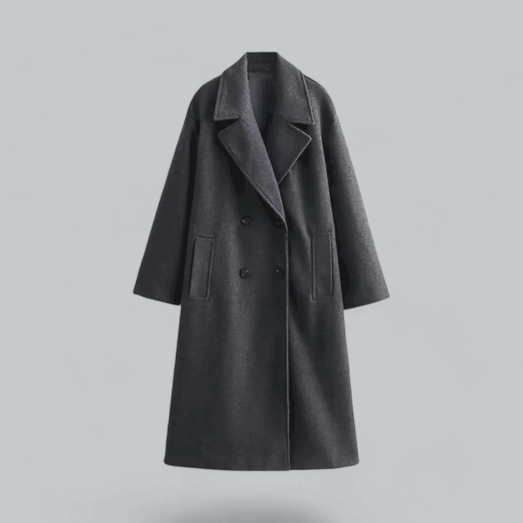 Stilla | Dame Oversized Knap Frakke