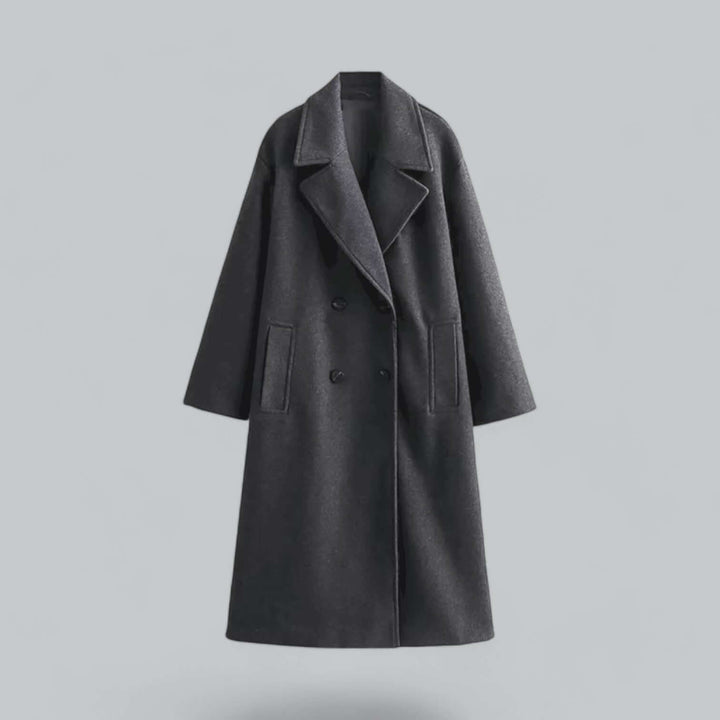 Stilla | Dame Oversized Knap Frakke