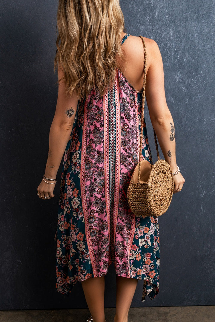 Stilla | V-hals Midi Cami Kjole