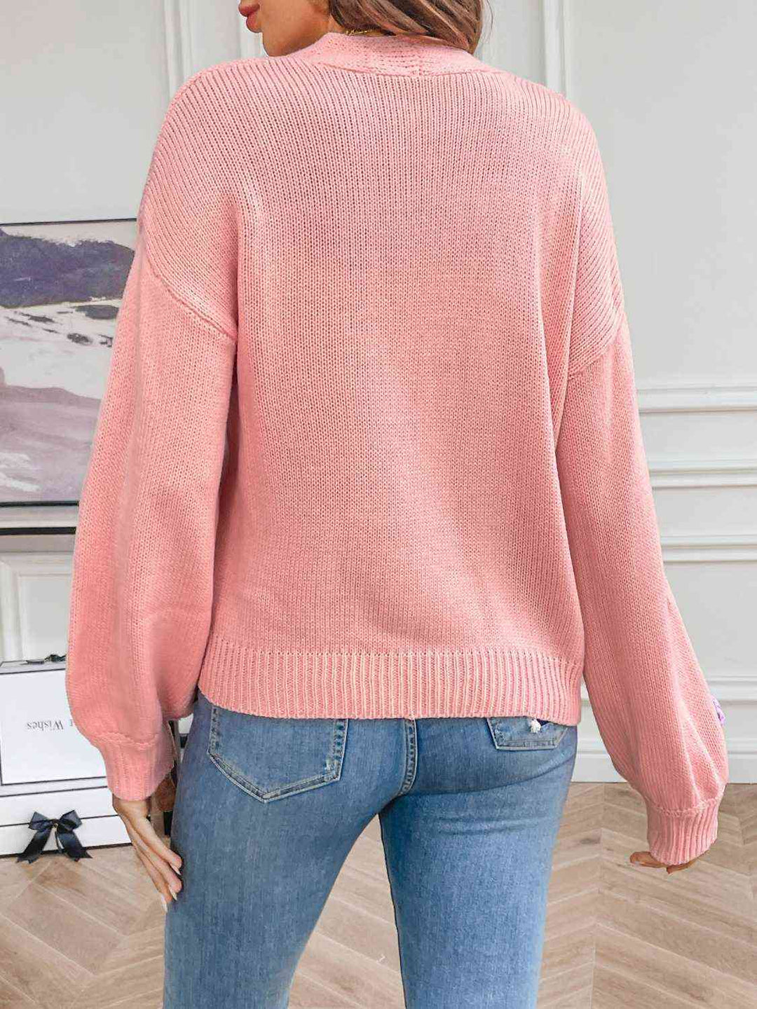 Stilla | Langærmet Åben Front Cardigan