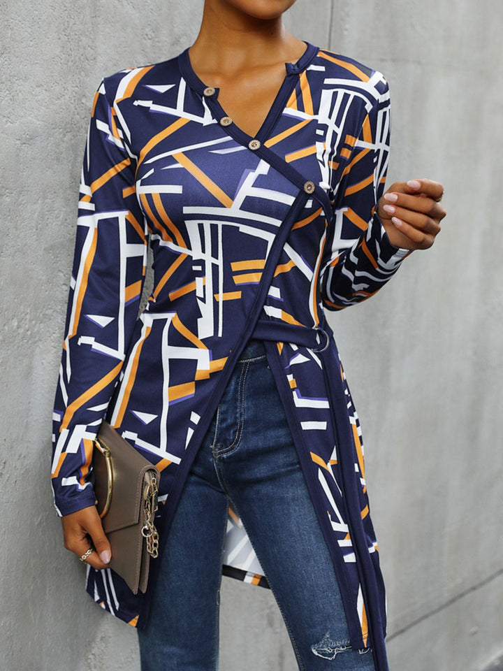 Stilla | Surplice Langærmet T-Shirt