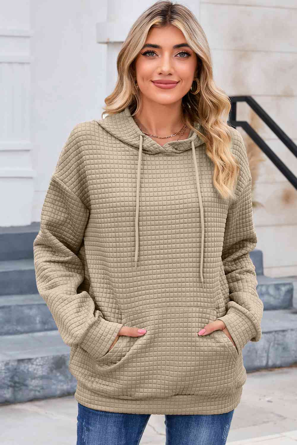 Stilla | Skulderlommepullover