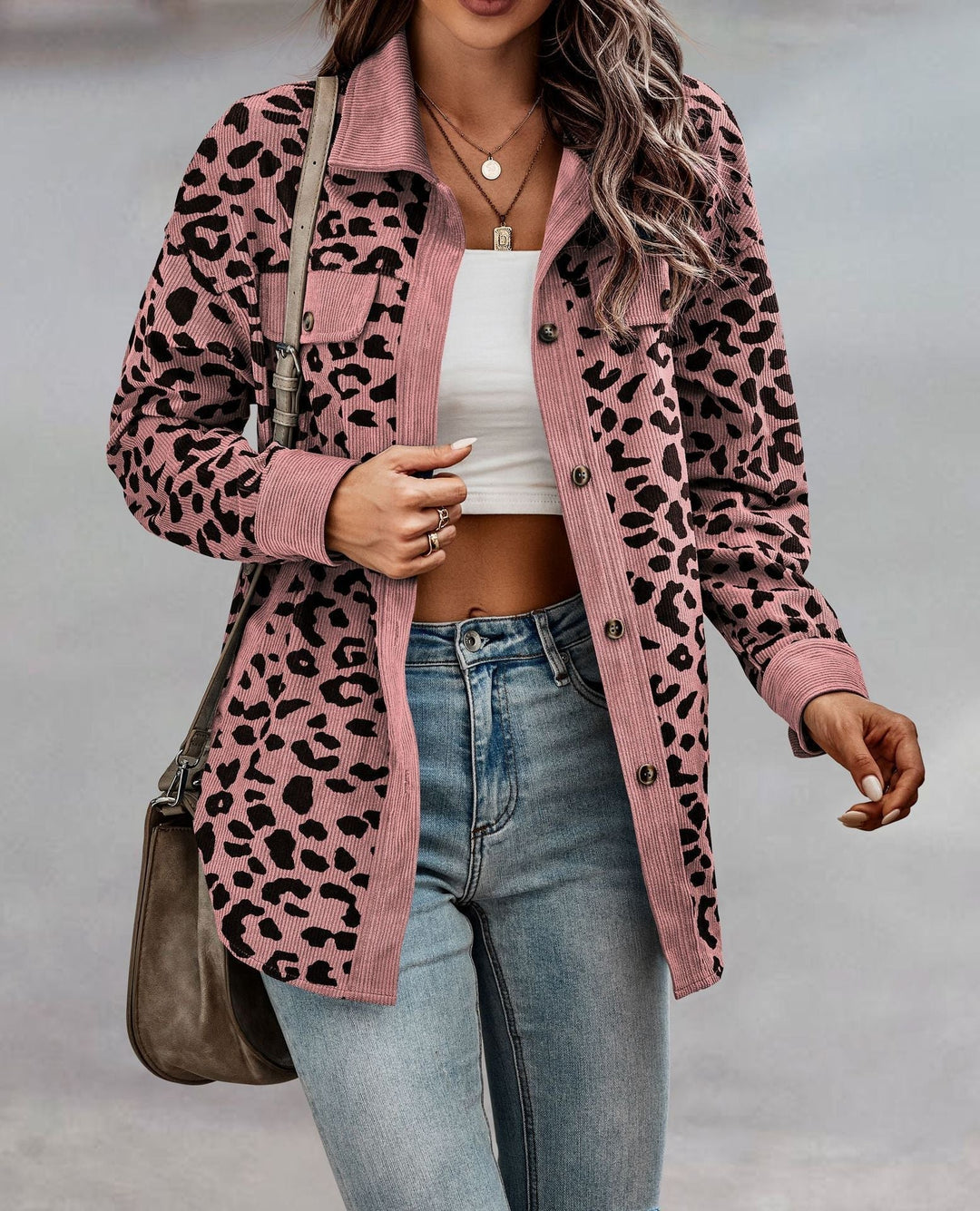 Stilla | Stilfuld Leopardjakke Med Moderne Snit