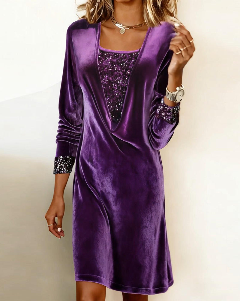 Stilla | Elegant Pailletter Patchwork