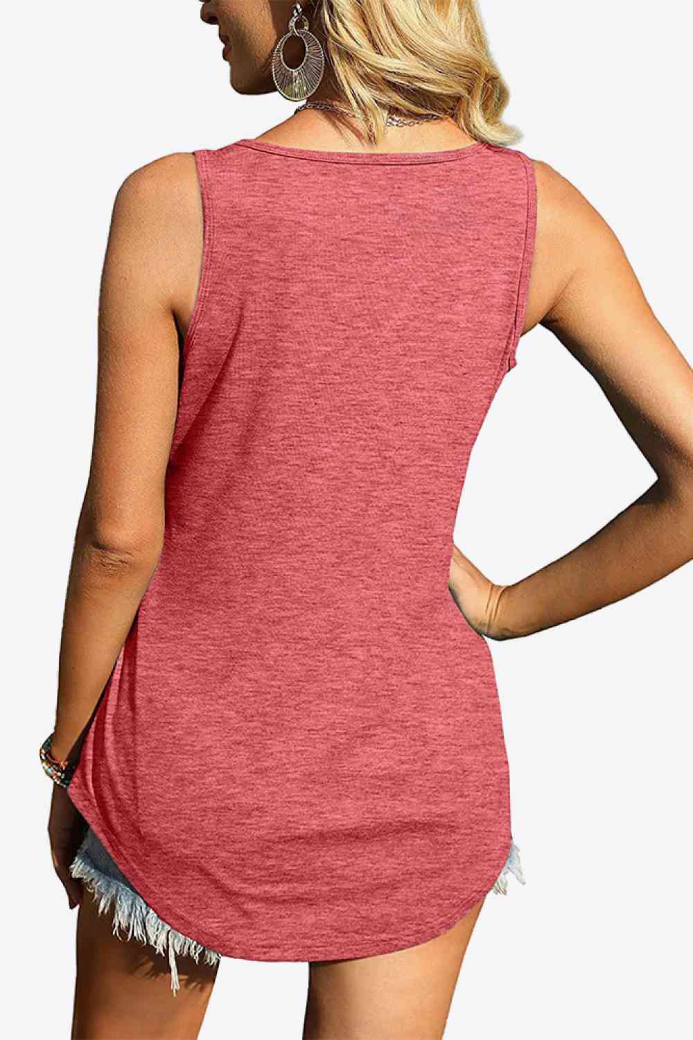 Stilla | Hem Square Neck Tank