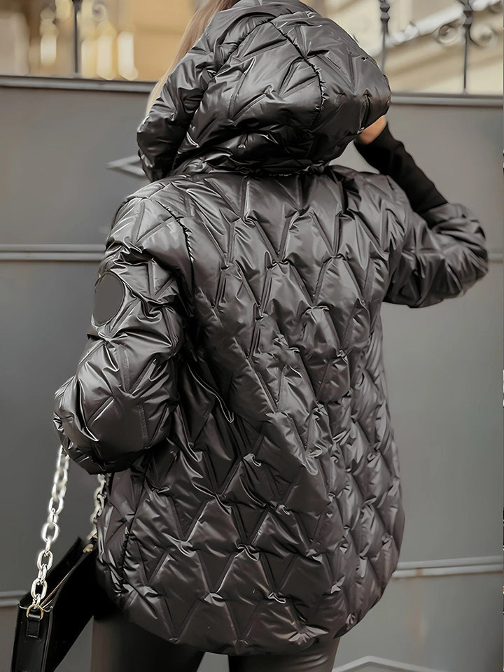 Stilla | Cozy Patchwork Bomuldsjakke til Et Lagdelt Look I En Casual Stil