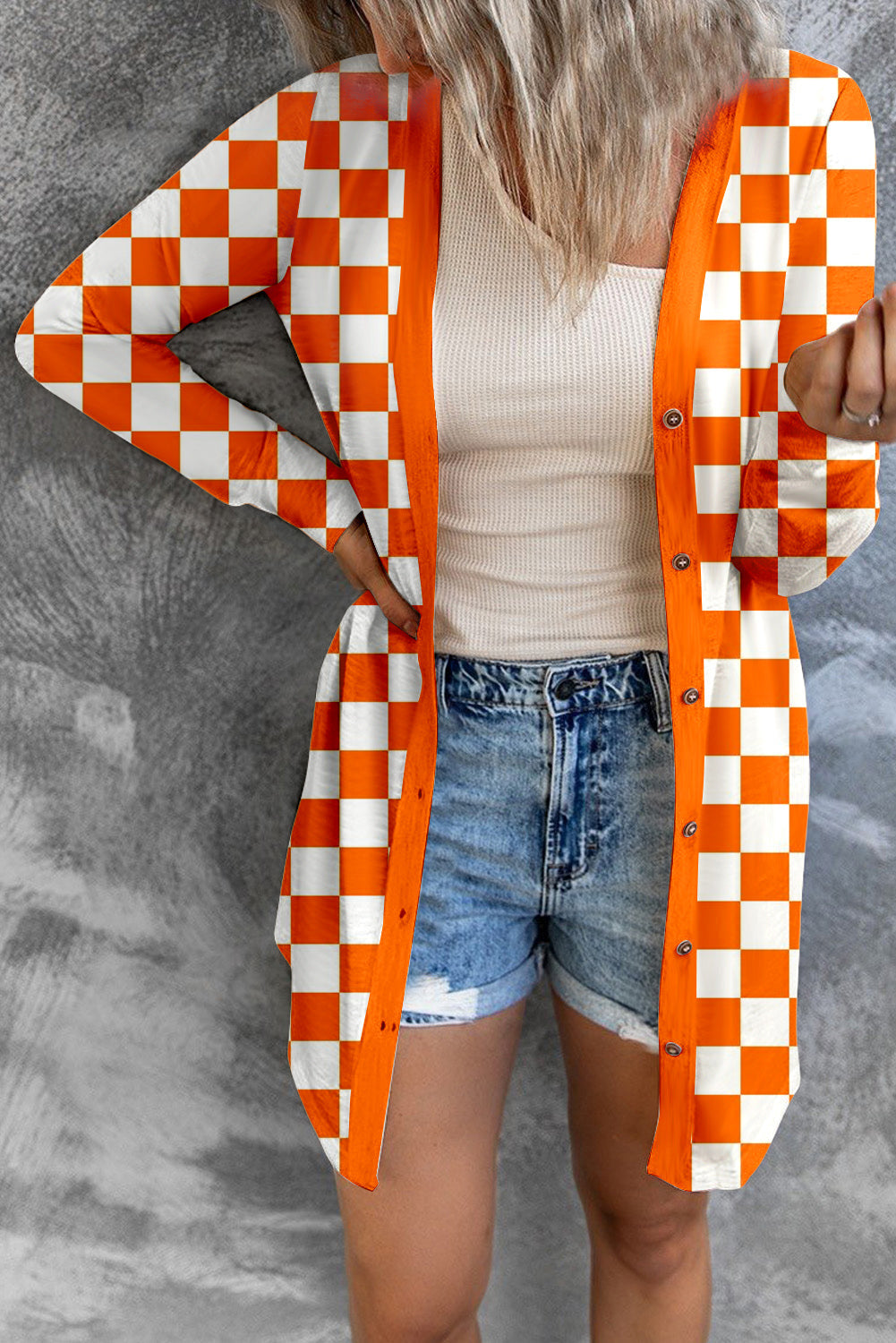Stilla | Knapop Lang Cardigan