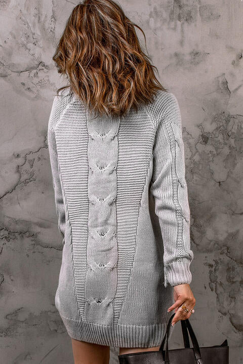 Stilla | Frynse Detalje Sweater Kjole