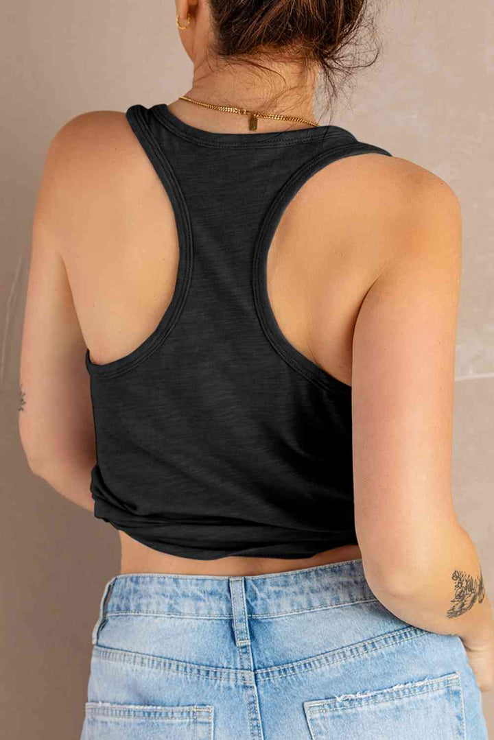 Stilla | Neck Ghost Graphic Tank Top