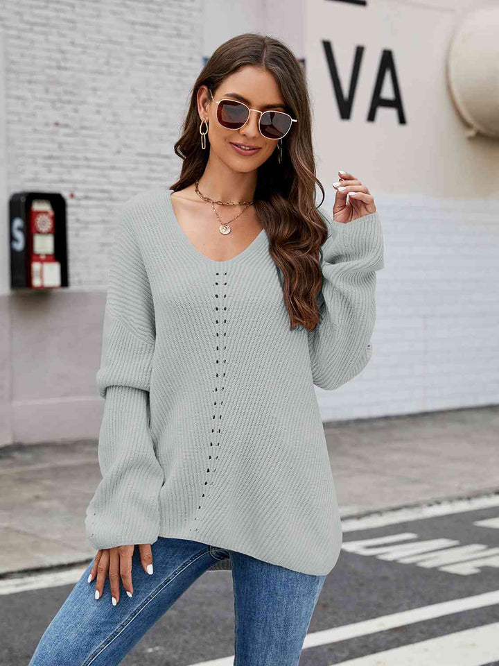 Stilla | Nakke Rib-strik Top
