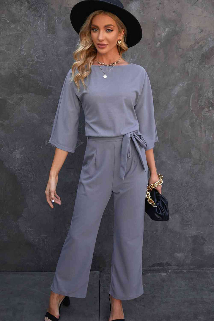 Stilla | Trekvart Ærme Jumpsuit