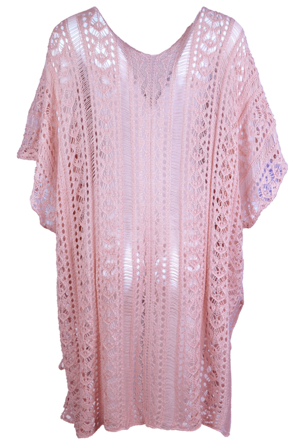 Stilla | V-hals Cover-up Med Frynse