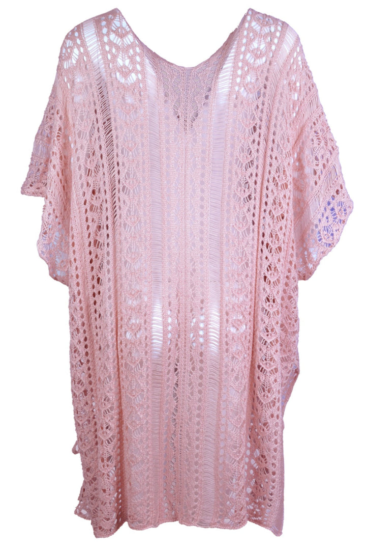Stilla | V-hals Cover-up Med Frynse