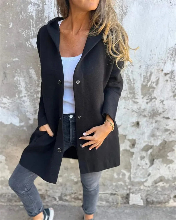 Stilla | Behagelig Hoodie-Cardigan
