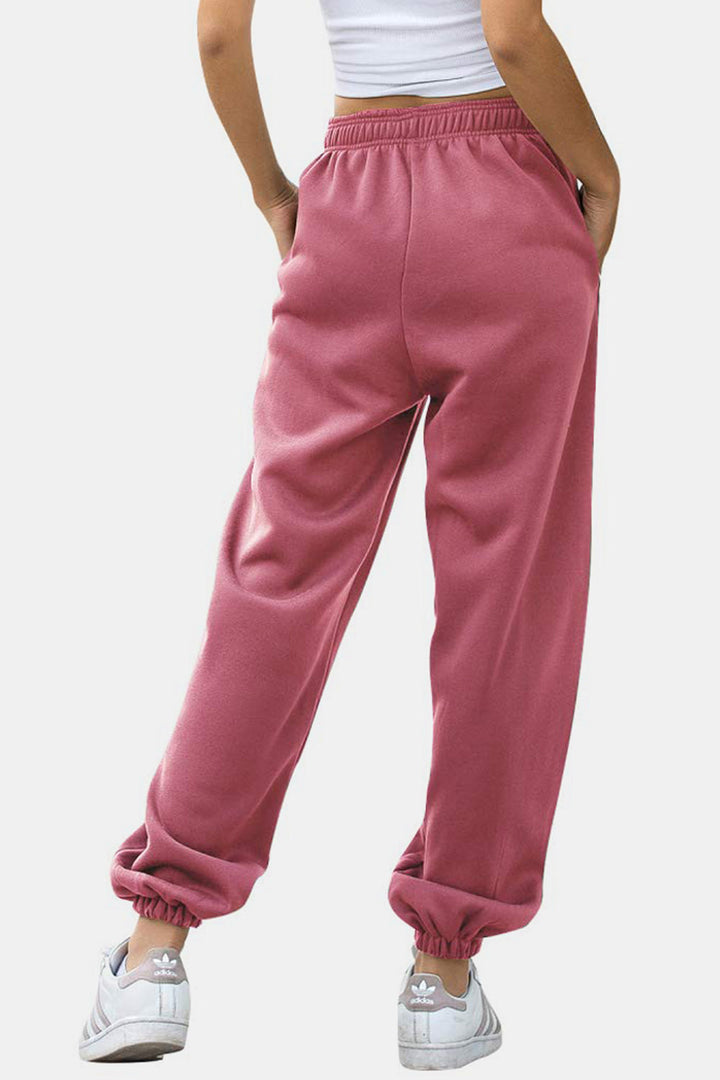 Stilla | Joggebukser med elastisk liv og lommer