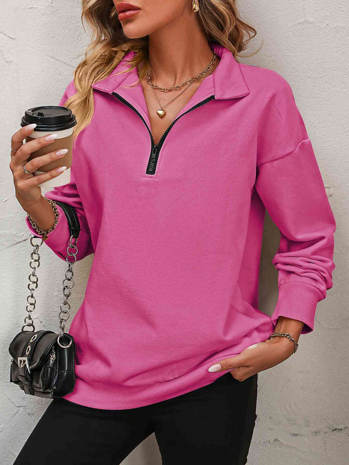 Stilla | op Droppet Skulder Sweatshirt