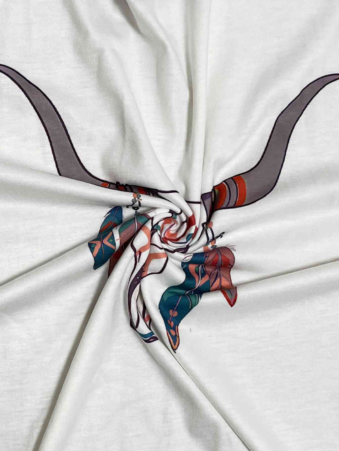 Stilla | Hals Raglan Ærme Grafisk Sweatshirt