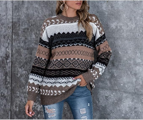 Stilla | Farverig Langærmet Sweatshirt
