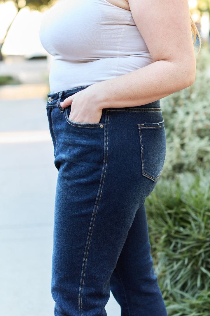 Stilla | Full Size Slim Bootcut Jeans