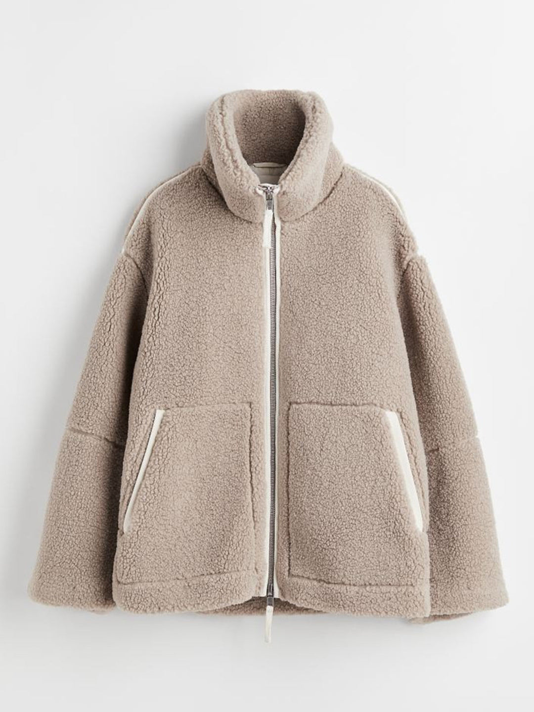 Stilla | Up Turtleneck Langærmet Plush Jakke