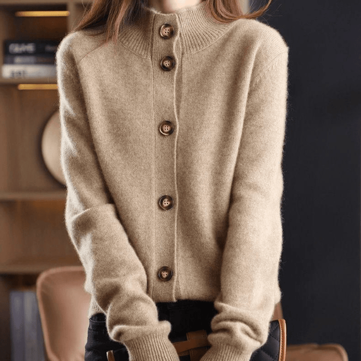 Stilla | Blød, Krammevenlig Cashmere Strik Cardigan Sweater